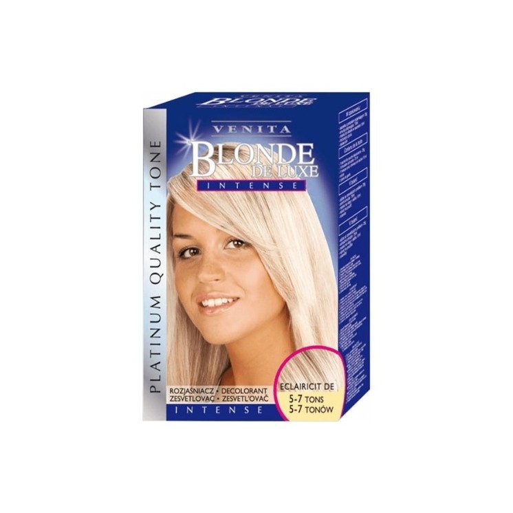 Venita Blonde De Lux Rozjaśniacz do włosów Intense 5-7 tonów 130 ml