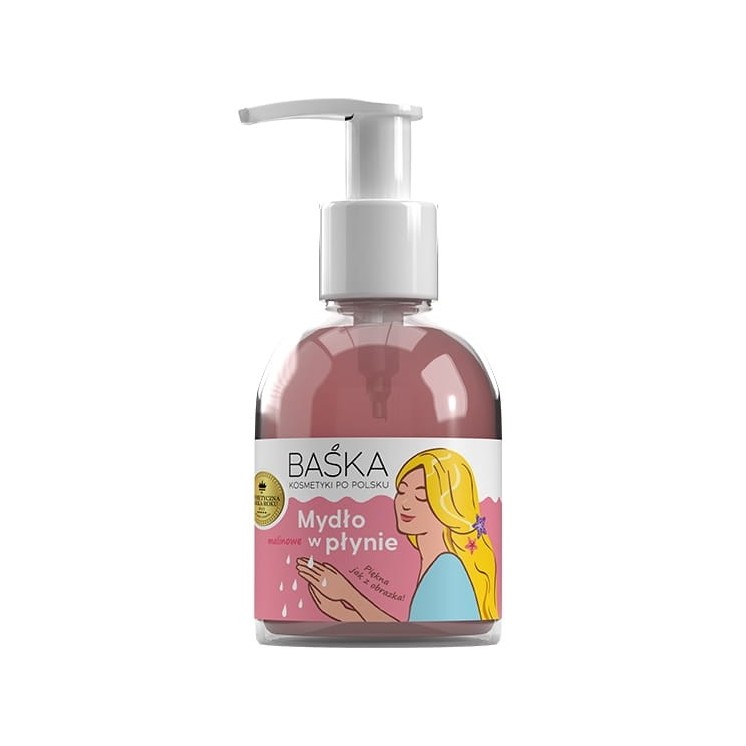 Baśka Mydło do rąk w płynie Malina 250 ml