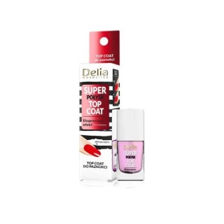 Delia Super gloss Top Coat for nails Effect in 12 days 11 ml