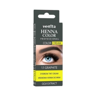 Venita kremowa Henna do brwi /1.1/ Grafit 30 g