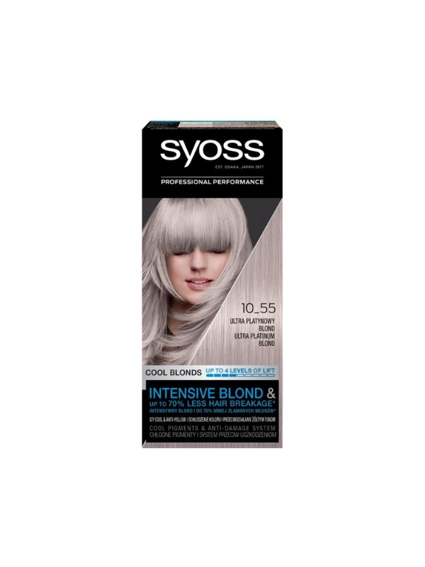 Syoss Farba do włosów /10-55/ Ultra Platynowy Blond