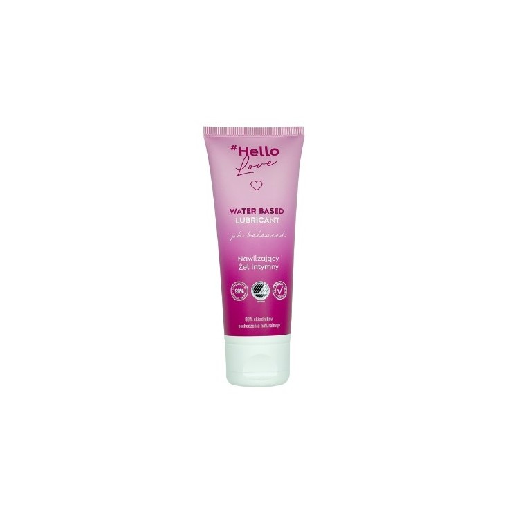 4Organic Hello LOVE Natural moisturizing Intimate cream 75 ml