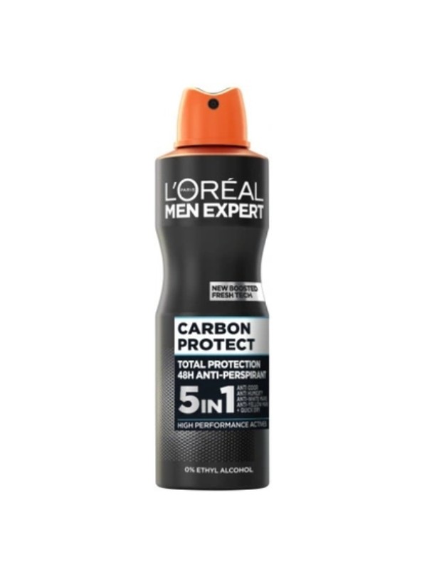 L'Oreal Men Expert Dezodorant w spray'u Cabon Protect 250 ml