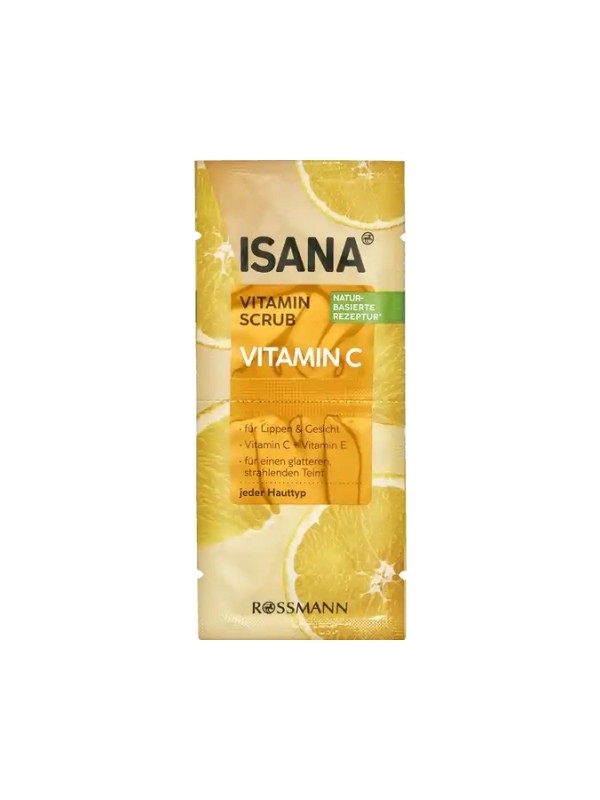 Isana Peeling do twarzy z witaminą C 2 x 8 ml