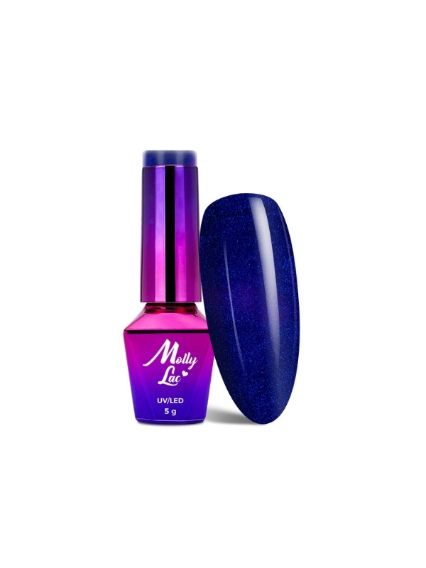 MollyLac /628/ Story Time Magic Night Hybrid Nail Polish 5 ml