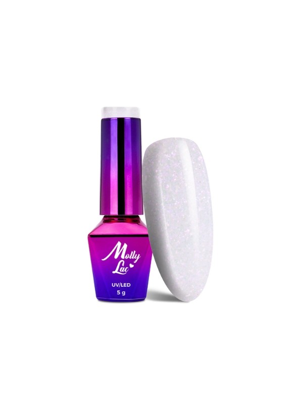 MollyLac /500/ Bling it on! Hybrid Nail Polish Sucree 5 ml