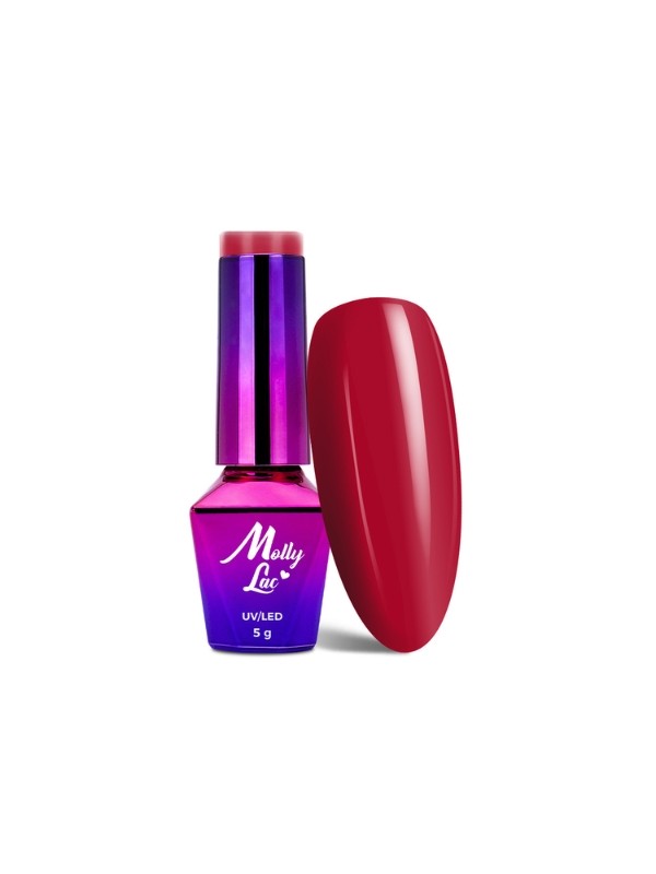 MollyLac /8/ Glamour Women Red Carpet Hybrid Nail Polish 5 ml