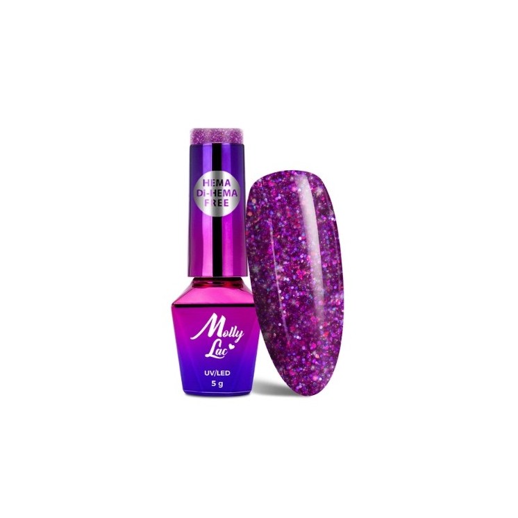 MollyLac /635/ Spotlight Exquisite Exquisite Nail Polish 5 ml