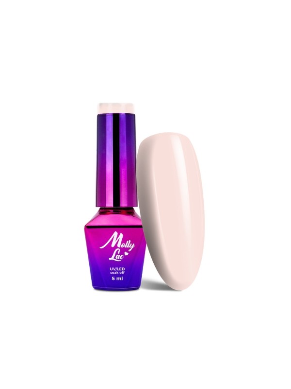 MollyLac /360/ Silk & Cotton Hybrid Nail Polish Secret Fun 5 ml