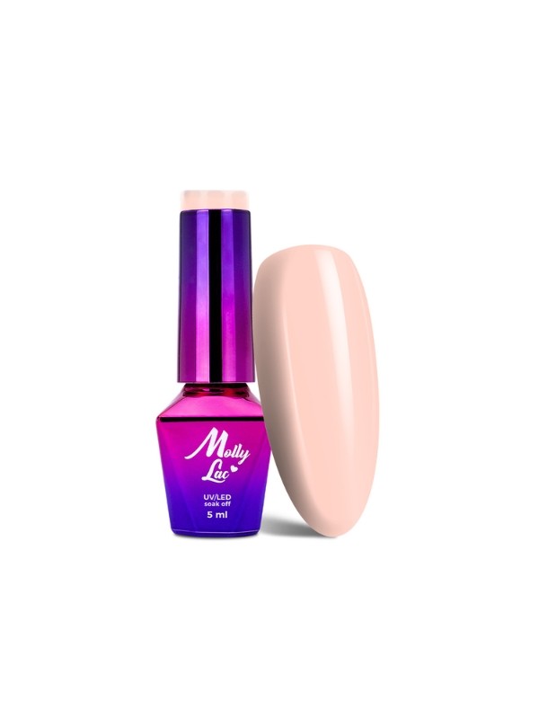 MollyLac /378/ Pin-Up Girl Hybrid Nail Polish Milady 5 ml