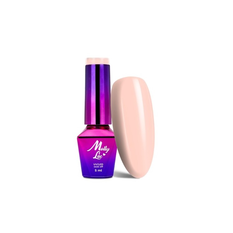 MollyLac /378/ Pin-Up Girl Hybrid Nail Polish Milady 5 ml