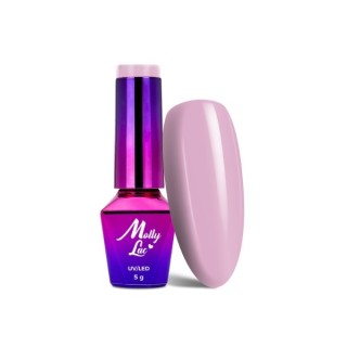 MollyLac /4/ Glamour Women Hybrid Nail Polish Sweet Dreams 5 ml