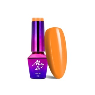 MollyLac /491/ AntiDepressant Lakier Hybrydowy Tangerie 5 ml