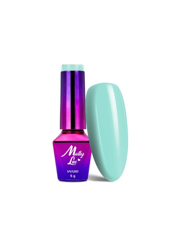 MollyLac /123/ Yoghurt Hybrid Nail Polish Passion Dessert 5 ml