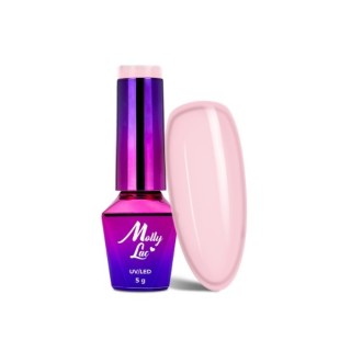 MollyLac /308/ Skin & Make Up Hybrid Nail Polish Balance 5 ml