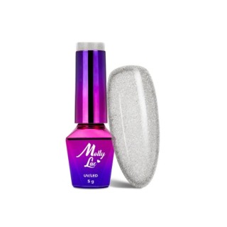 MollyLac /36/ Queens of Life Platinum Hybrid Nail Polish 5 ml