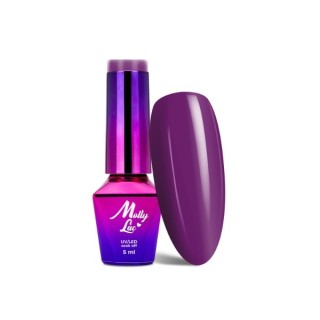MollyLac /18/ Coctails & Drinks Lakier Hybyrdowy Blackcurrant Impress 5 ml