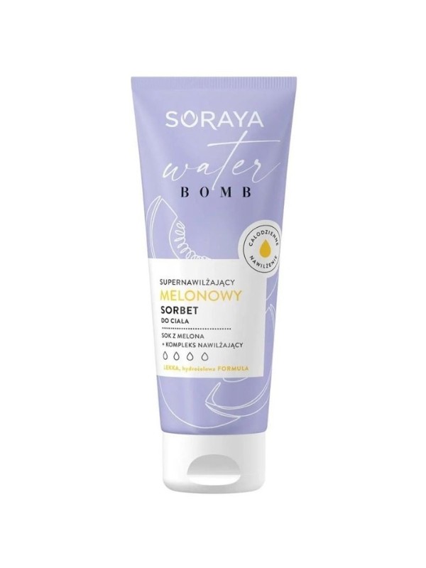 Soraya Water Bomb supernawilżający Sorbet do ciała Melon 200 ml