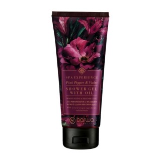 Barwa Spa Experience Moisturizing and regenerating Pink Pepper & Violet Shower Gel 200 ml