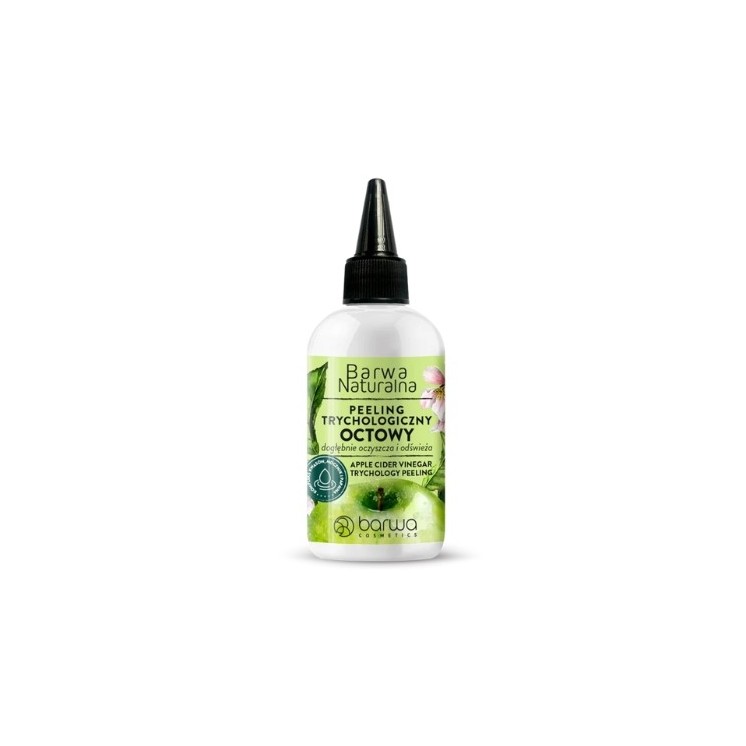 Barwa Naturalna Trychologiczny Peeling do skóry głowy Octowy 100 ml