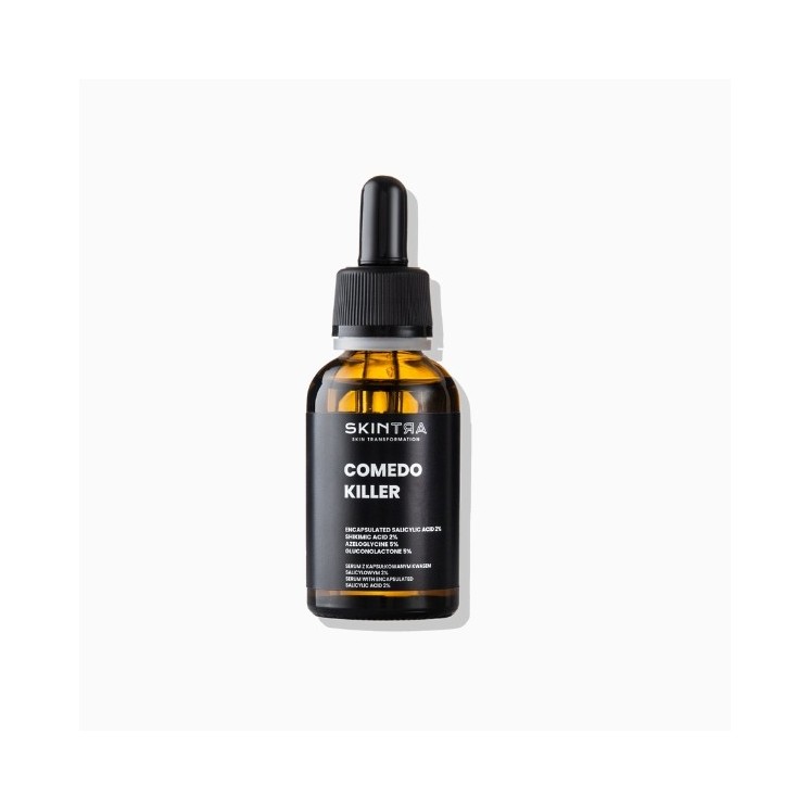SkinTra Comedo Killer Serum do twarzy z kapsułkowanym 2% Kwasem Slicylowym 30 ml