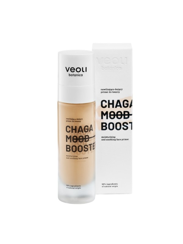 Veoli Botanica Chaga Mood Booster nawilżająco-kojący Primer do twarzy z adaptogenami 30 ml