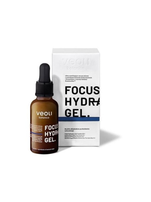 Veoli Botanica Focus Hydration Gel. ultra moisturizing Gel Face Serum 30 ml