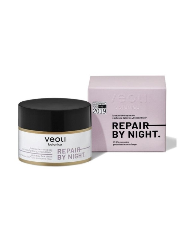 Veoli Botanica Repair by Night. nawilżający Krem do twarzy na noc 50 ml