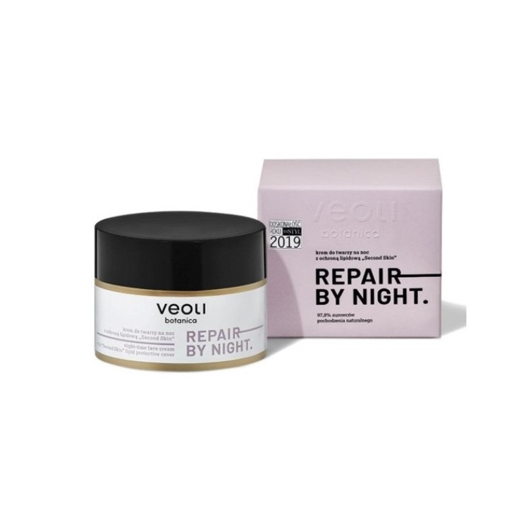 Veoli Botanica Repair by Night. nawilżający Krem do twarzy na noc 50 ml