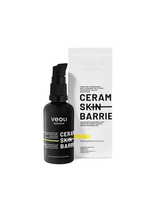 Veoli Botanica Ceramide Skin Barrier regenerating and rebuilding Face cream with ceramides 40 ml