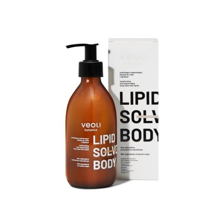 Veoli Botanica Lipid Solve Body nawilżająco-regenerujący Balsam do ciała z lipidami 290 ml