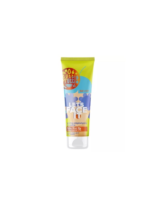 Farmona Tutti Frutti Let's Face It Enzymatic Facial Peeling with Papain and Niacinamide 100 ml