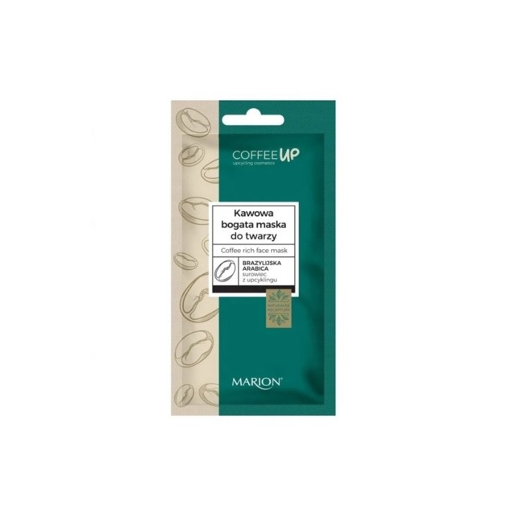 Marion Coffee Up kawowa bogata Maska do twarzy 8 ml