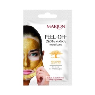 Marion Golden Skin Care Złota Maska Peel-off do twarzy Kuracja odmładzająca 6 g