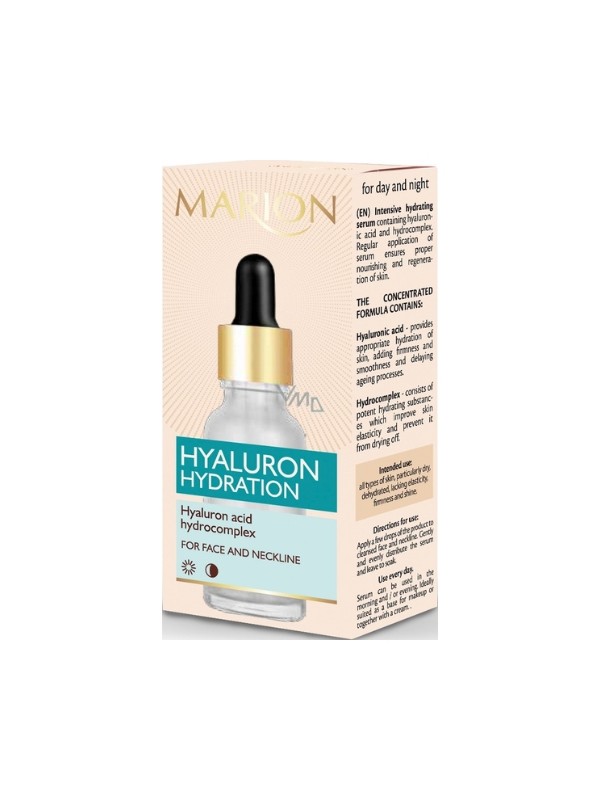 Marion Hyaluron Hydration Serum for face and neck with hyaluronic acid 20 ml