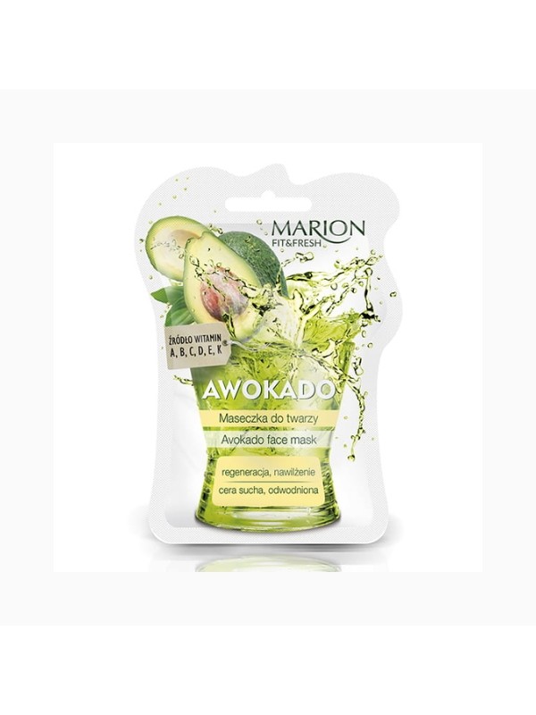 Marion Fit&Fresh Maseczka do twarzy Awokado 7,5 ml