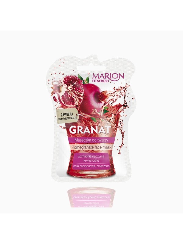 Marion Fit& Fresh Pomegranate face mask 5 ml