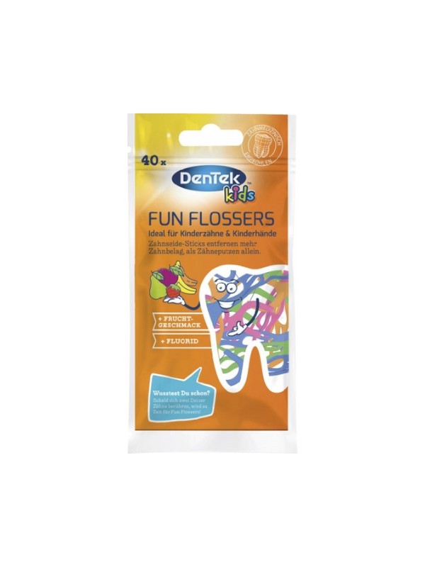 Dentak Kids Fun Flossers Dental floss for children 40 pieces