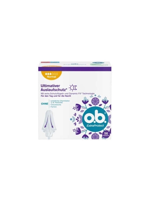 OB ExtraProtect Hygienic tampons Normal 56 pieces