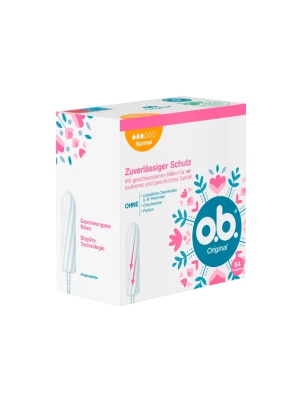 OB Orginal Hygienic tampons Normal 64 pieces