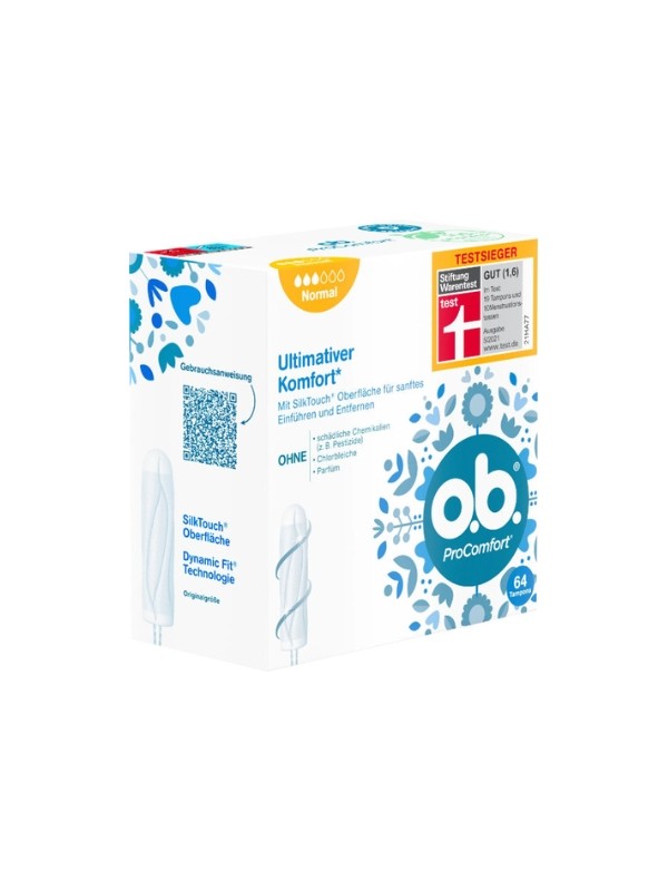 OB ProComfort Hygienic tampons Normal 64 pieces