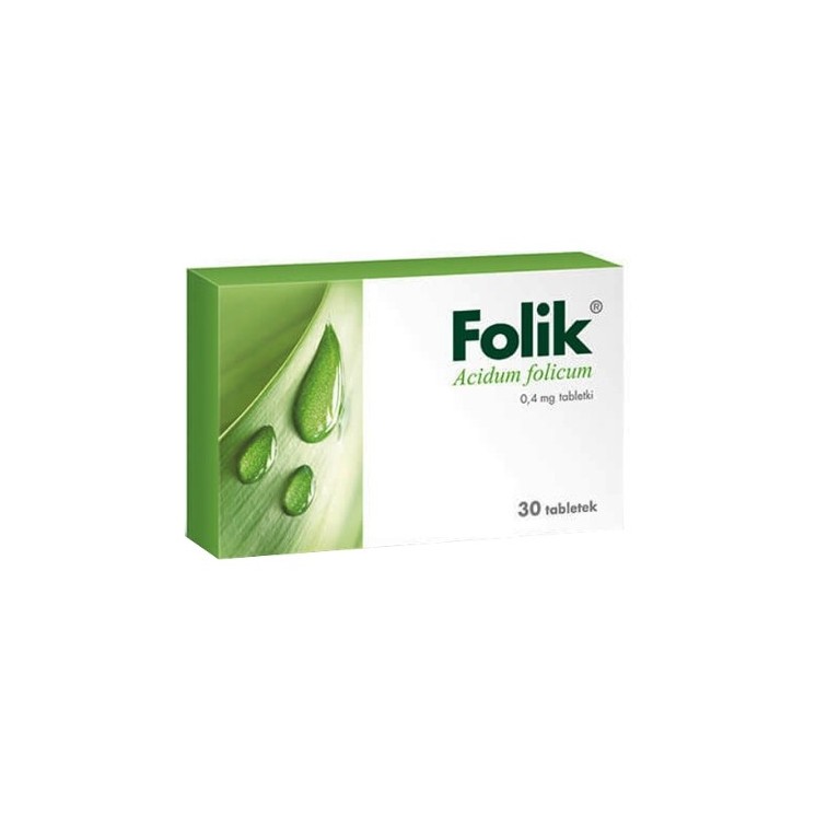 Folik Folic acid 30 tablets