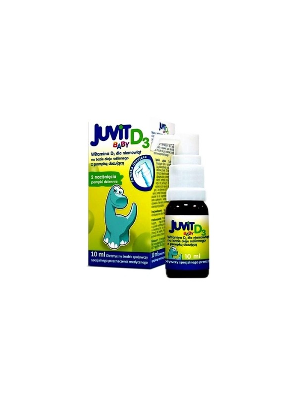 Juvit D3 Baby Oral drops with pump for babies 10 ml