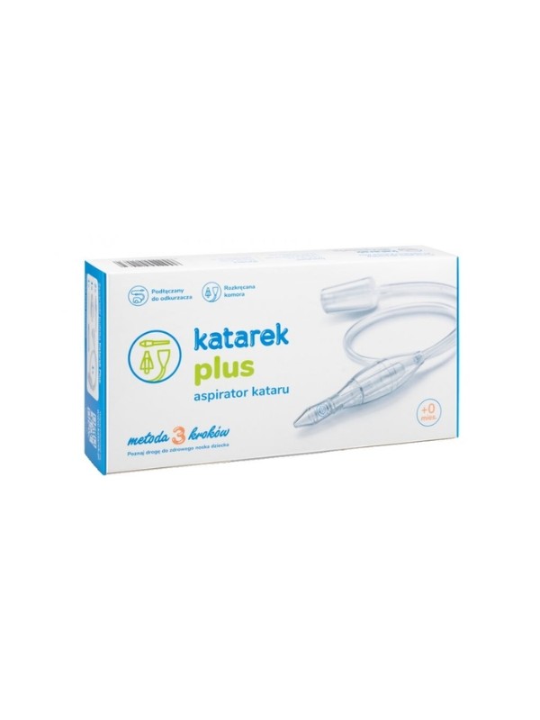 Katarek Plus Aspirator do nosa od urodzenia 1 sztuka