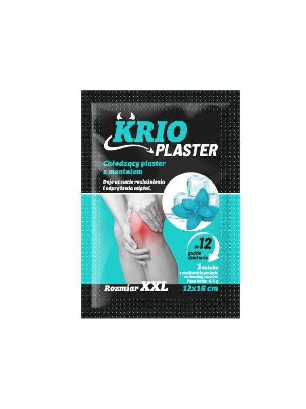 CRYO PLASTER Cooling patch with menthol XXL 1 piece