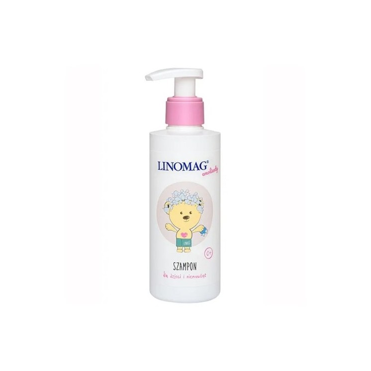 Linomag Shampoo for the care of the scalp and hair of children and infants 200 ml