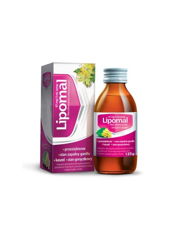 Lipomal Syrop dla dzieci od 1. roku życia 125 g