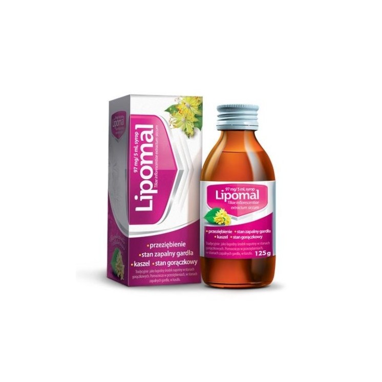 Lipomal Syrop dla dzieci od 1. roku życia 125 g