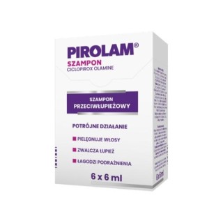 Pirolam Szampon przeciwłupieżowy w saszetkach 6 x 6 ml