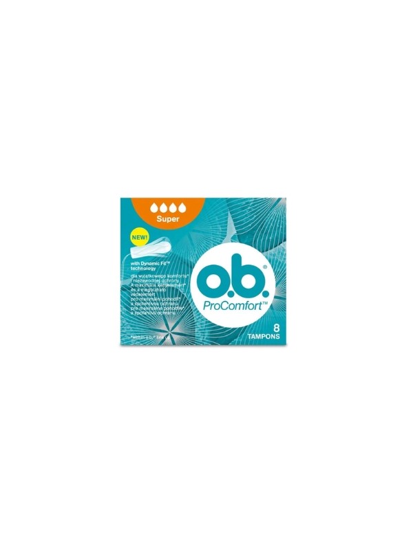 OB ProComfort Super hygienic tampons 8 pieces